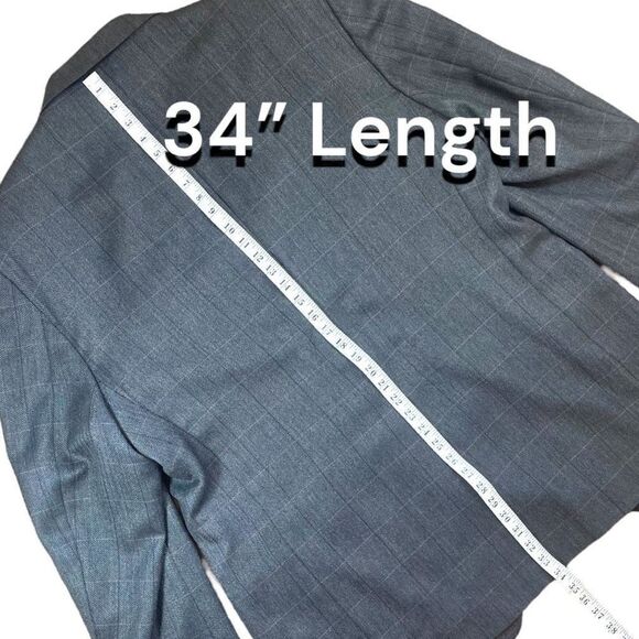 Haggar Collection Grey Suit Jacket - Picture 6 of 10